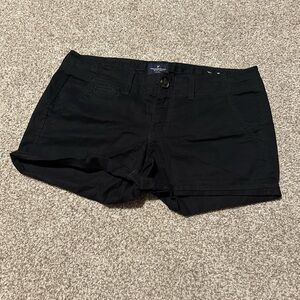 American Eagle Women's Black Shorts